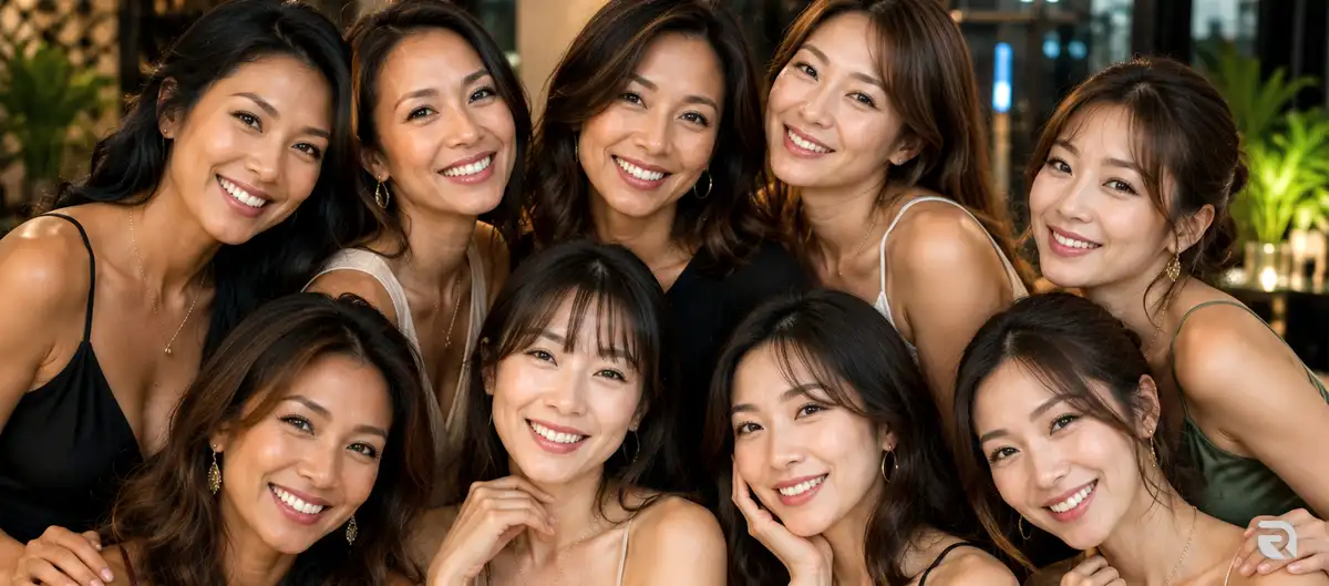 Sexy, hot Asians
